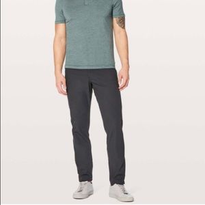 Lululemon Men's ABC Pant Classic 34" W x 37” LObsidian LM5968S-OBSIAUTHENTICGrey